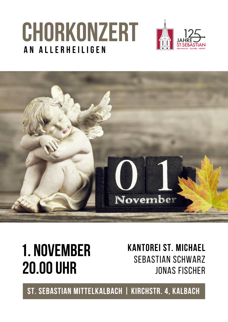 00 Flyer Kantoreikonzert Allerheiligen